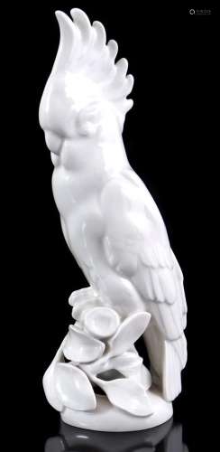 KPM white porcelain statue