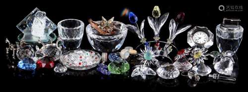 26 Swarovski crystal objects