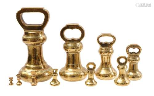 10 bronze bell weights/bell weights