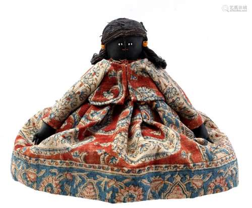 Old textile doll