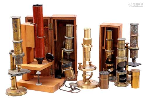 5 copper drum microscopes