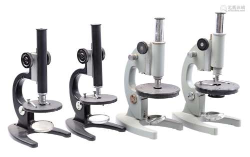 4 Russian microscopes