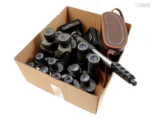 10 various binoculars