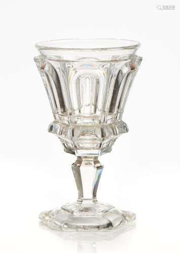 A Charles X drinking glass