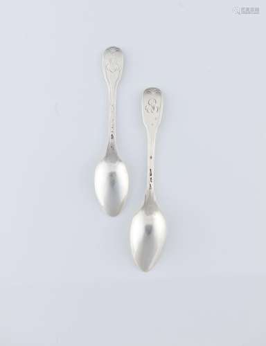 A pair of Louis XVIII spoons