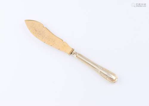 A cheese knife