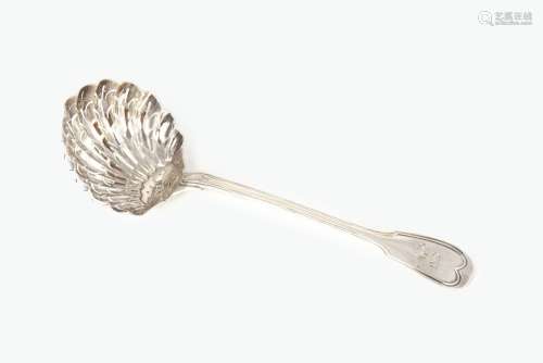 A caster spoon