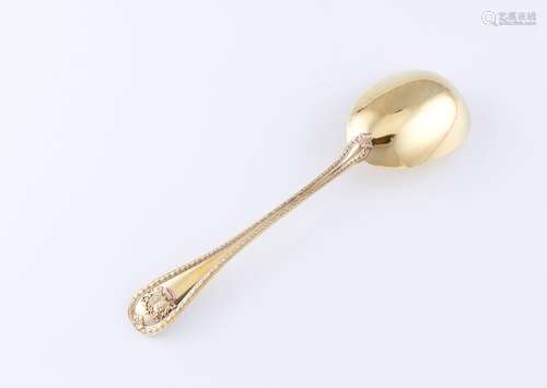 A Louis XVI style preserves spoon