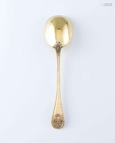 A Louis XVI style preserves spoon