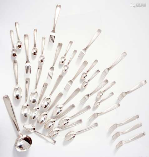 A part set of cutlery for 12