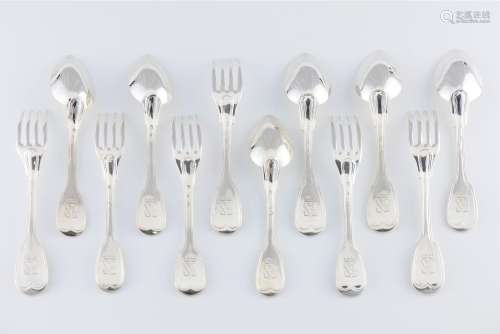 A set of table cutlery for 6
