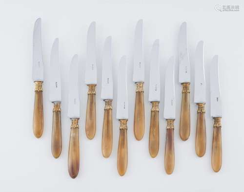 A set of 12 knives