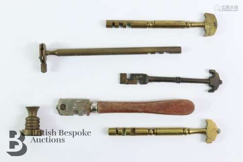 Miscellaneous loading tools and shot-making equipment.