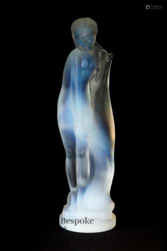 Etling France frosted glass figurine