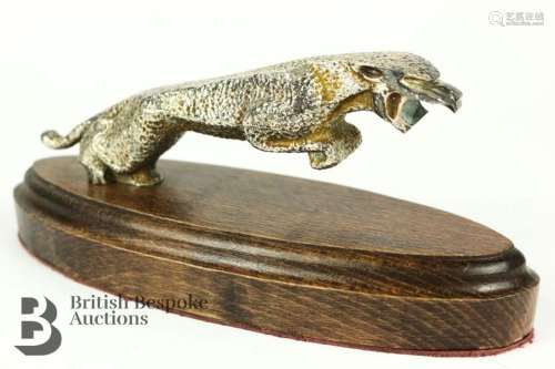 Jaguar leaping cat prototype mascot with fur marking design ...