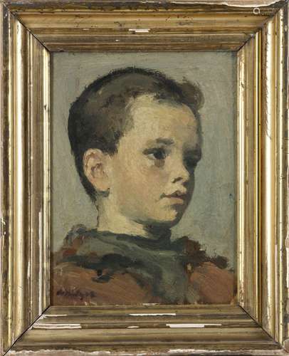 ALBERT VAN DIJCK - PORTRAIT OF A BOY