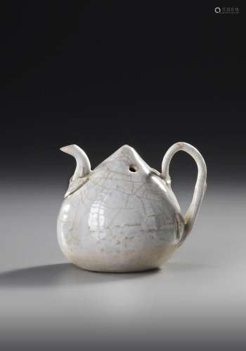 A CHINESE QINGBAI PEACH-FORM WATER DROPPER, SONG DYNASTY (96...