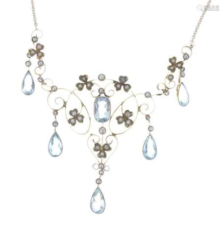 Edwardian pendant necklace,