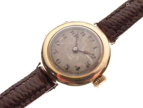Rolex - Ladys 9ct gold wristwatch,
