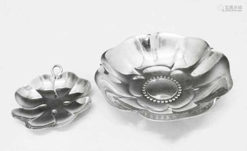 Tiffany & Co. - Two sterling silver dishes