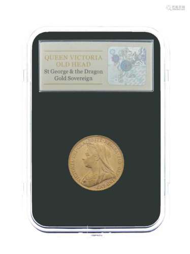 Victorian Melbourne Mint gold sovereign, 1898