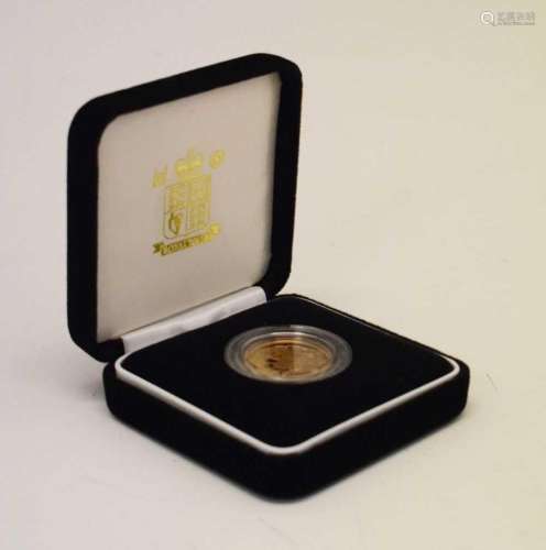 Elizabeth II gold sovereign 2007