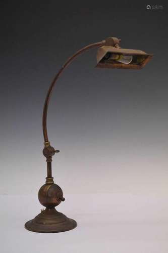 Early 20th Century desk lamp