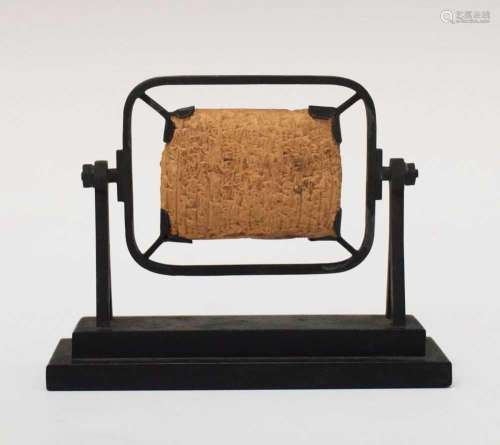 Antiquities - Mesopotamian clay cuneiform tablet