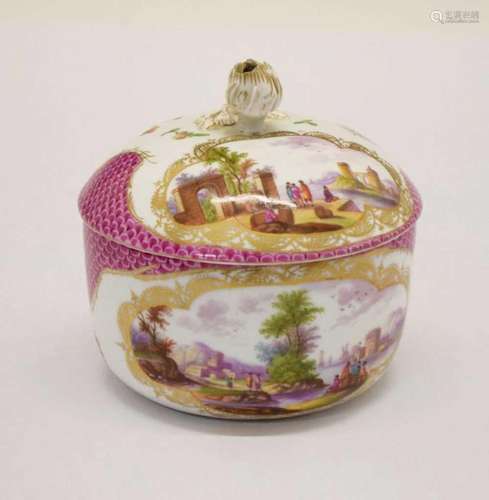 Meissen bowl and cover