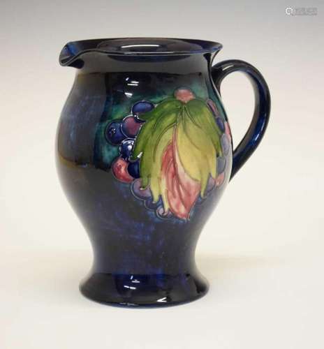 Walter Moorcroft Leaf and Berry baluster jug