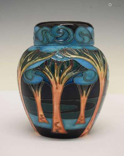 Moorcroft Pottery - Moonlight Sonata ginger jar and cover