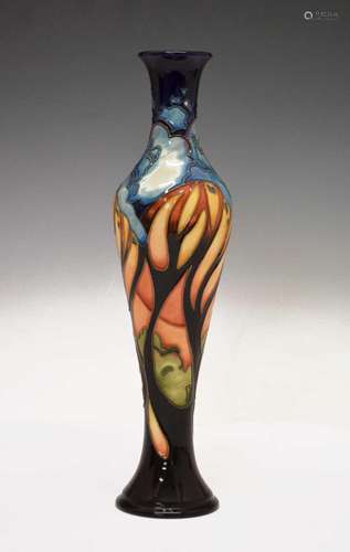 Moorcroft Pottery - Limited edition Jacaranda pattern vase