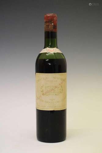 Bottle of Chateau Margaux, Premier Grand Cru Classe, 1963