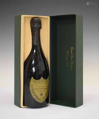 Bottle of Moet et Chandon Dom Perignon vintage champagne, 19...