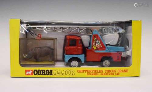 Corgi Major - Boxed 1144 Chipperfields Circus Crane