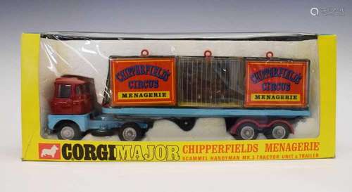 Corgi Major - Boxed diecast model Chipperfields Circus 1139