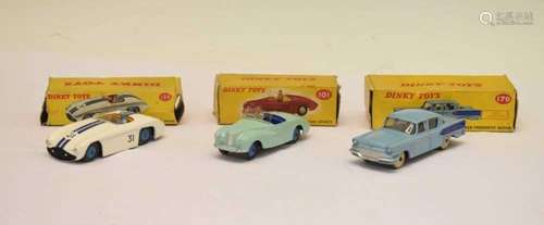 Dinky Toys - Three boxed diecast model vehicles