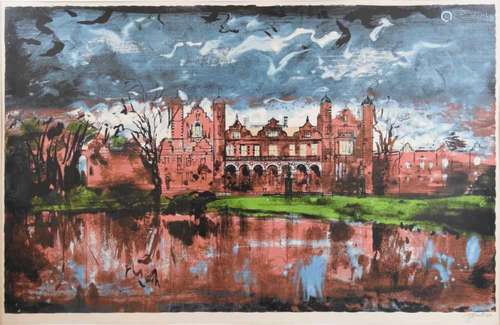 John Piper - Screenprint - Capesthorne Hall