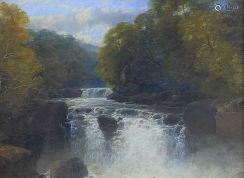 John Brandon Smith, (1848-1884) - Waterfall