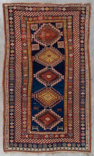 An Oriental hand-made Kelim, Caucasian. (L: 250 x W: 142 cm)