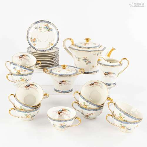 Limoges Haviland, model 'Eden' a porcelain coffee service. (...