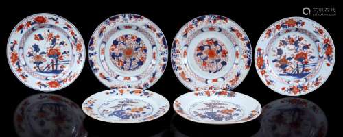 3 pairs of porcelain dishes