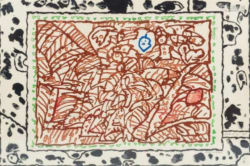 Pierre Alechinsky (1927): 'Ordre minéral', etching and aquat...