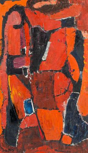 Attributed to Octave Pirlet (1914-1979): Abstract compositio...