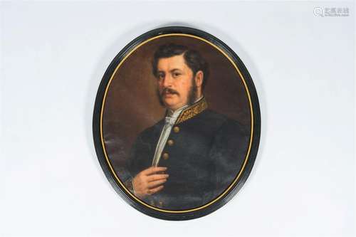 Charles Picqué (1799-1869): Portrait of a gentleman, oil on ...