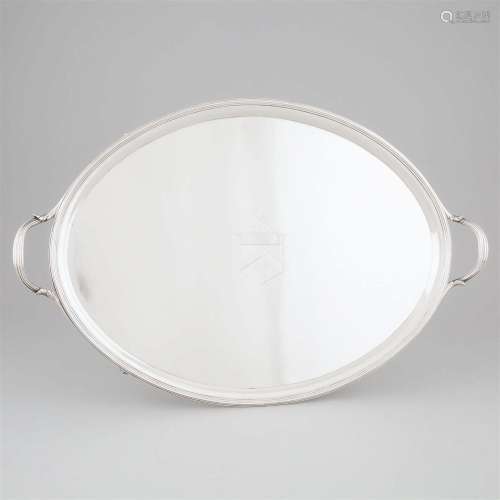 George III Silver Two-Handled Serving Tray, William Bennett