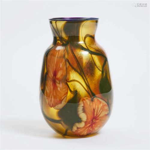 Charles Lotton (American, 1935-2021), 'Multi Flora' Glass V