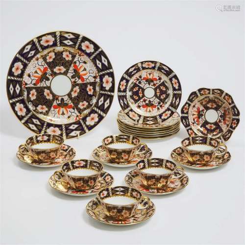 Royal Crown Derby 'Imari' (2451) Pattern Tablewares, 20th c