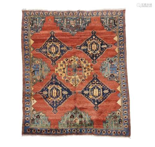 Gabbeh Carpet, Persian, c.1980, 11 ft x 8 ft 7 ins — 3.4 m