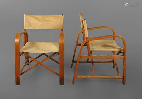 Paar Safari Chairs